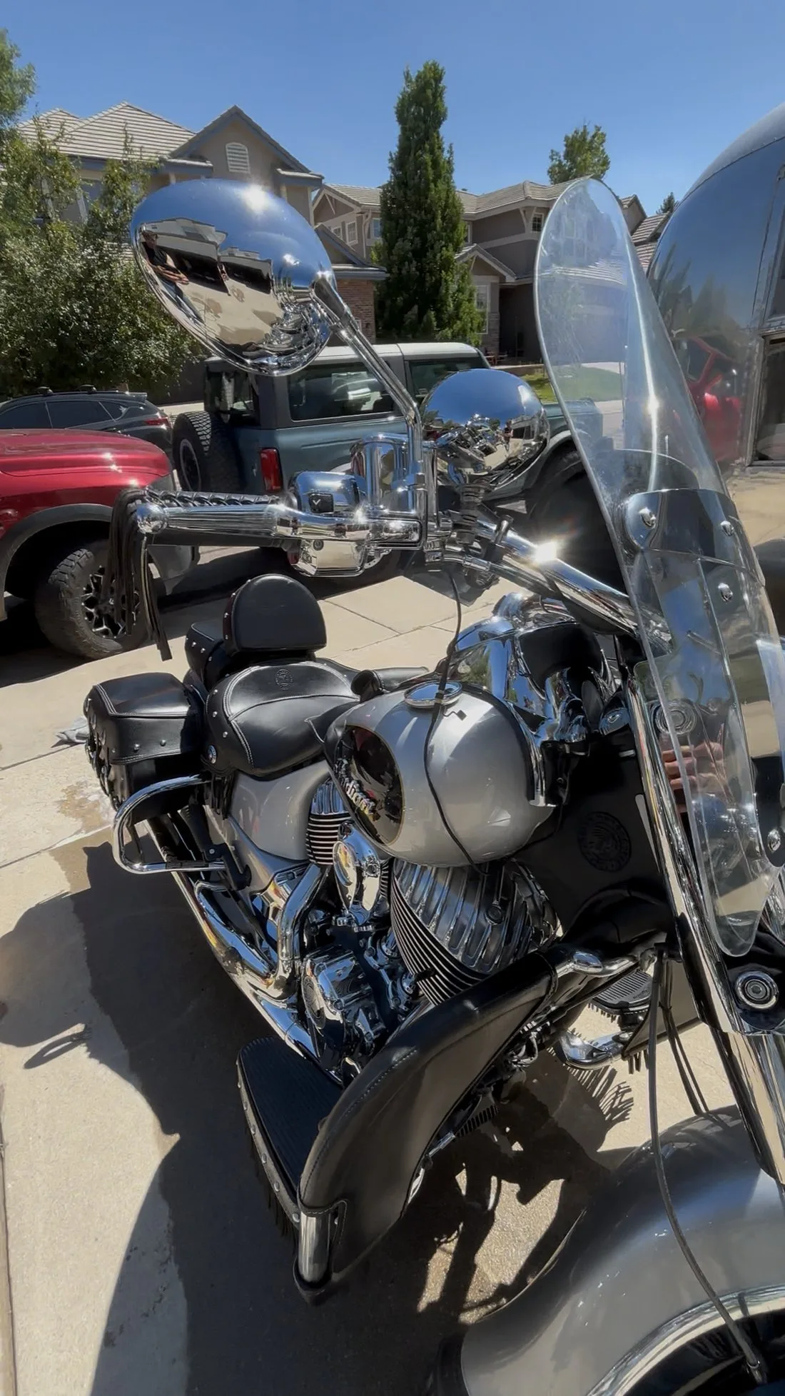 Indian Chief after full detail in the Denver metro